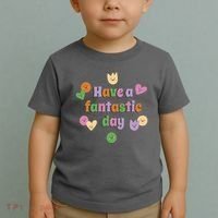 Have A Fantastic Day Smiley Toddler T-Shirt thumb 2