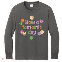 Have A Fantastic Day Smiley Kids Long Sleeve Shirt thumb 0