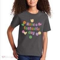 Have A Fantastic Day Smiley Kids T-Shirt thumb 2