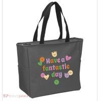 Have A Fantastic Day Smiley Tote Bag thumb 2