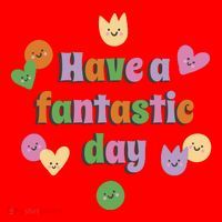 Have A Fantastic Day Smiley Santa Hat thumb 1