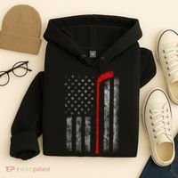 Hockey American Flag Hoodie thumb 4
