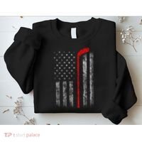 Hockey American Flag Sweatshirt thumb 2