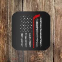 Hockey American Flag Coaster thumb 0