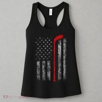 Hockey American Flag Women's Tank Top thumb 3