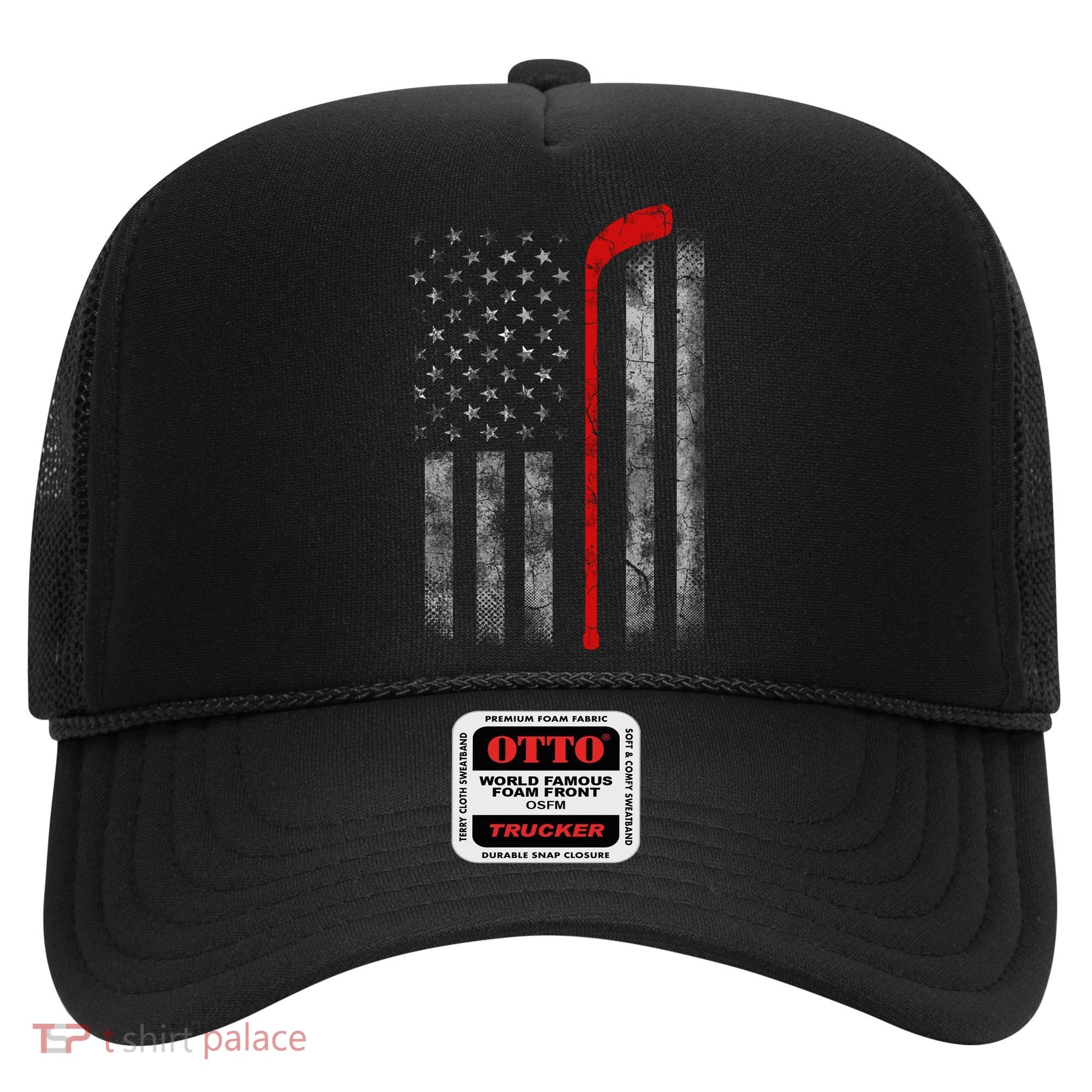 Hockey American Flag Hat