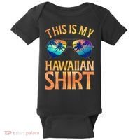 Hawaiian Art For Women Luau Maui Aloha Hawaii Hawaiian Baby Bodysuit thumb 0