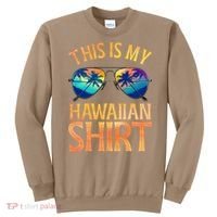 Hawaiian Art For Women Luau Maui Aloha Hawaii Hawaiian Sweatshirt thumb 0