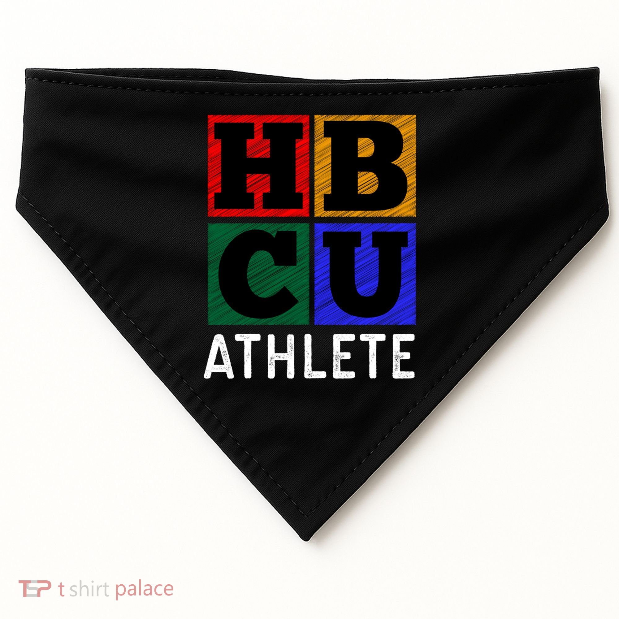Hbcu Athlete Gift USA-Made Doggie Bandana