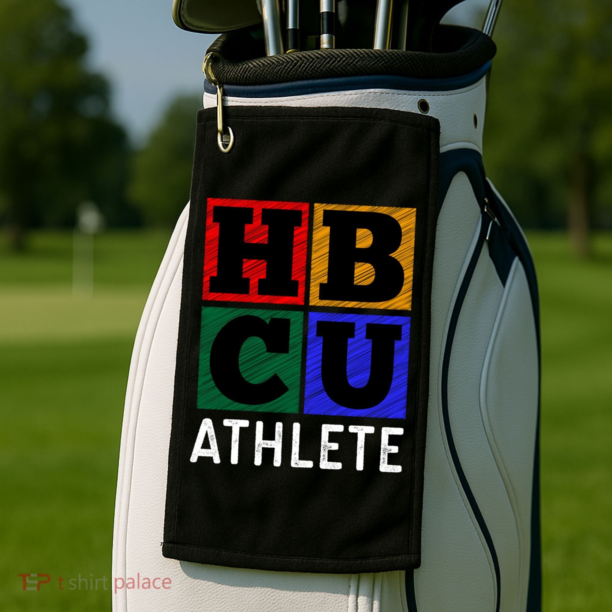 Hbcu Athlete Gift Golf Towel
