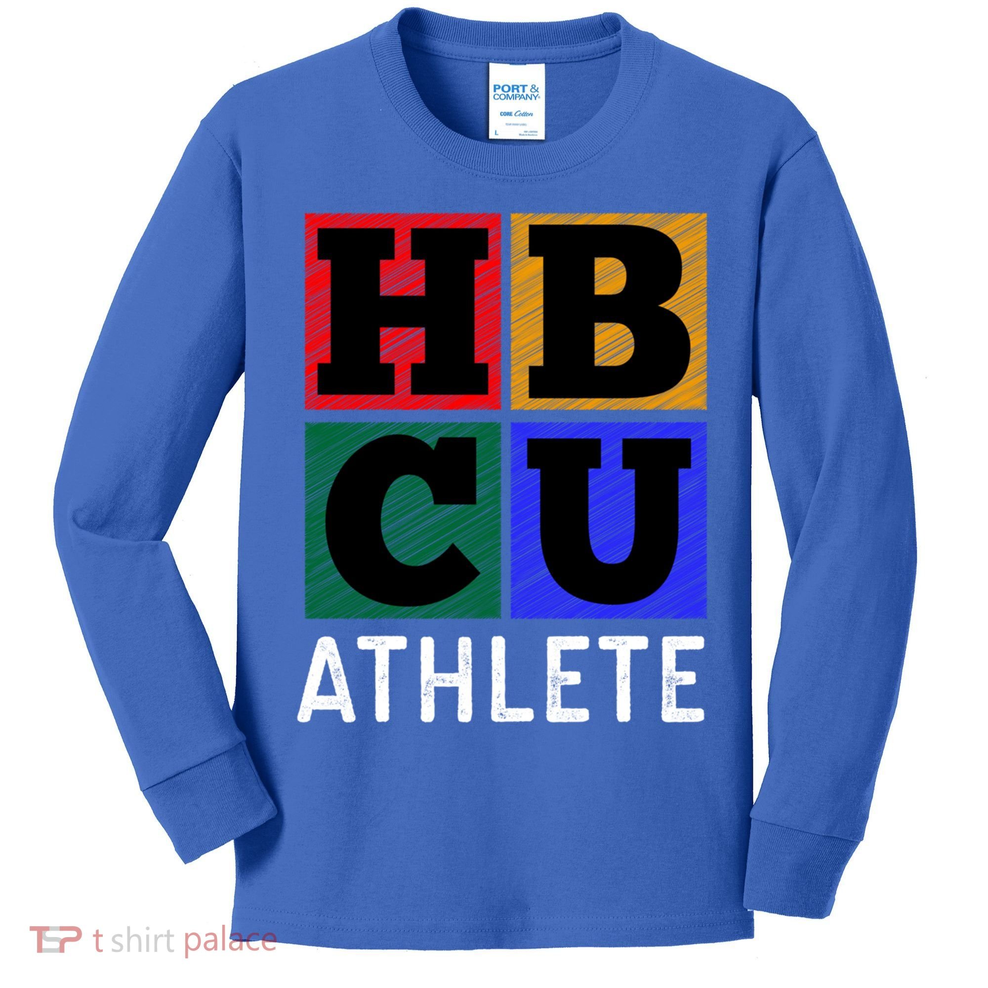 Hbcu Athlete Gift Kids Long Sleeve Shirt