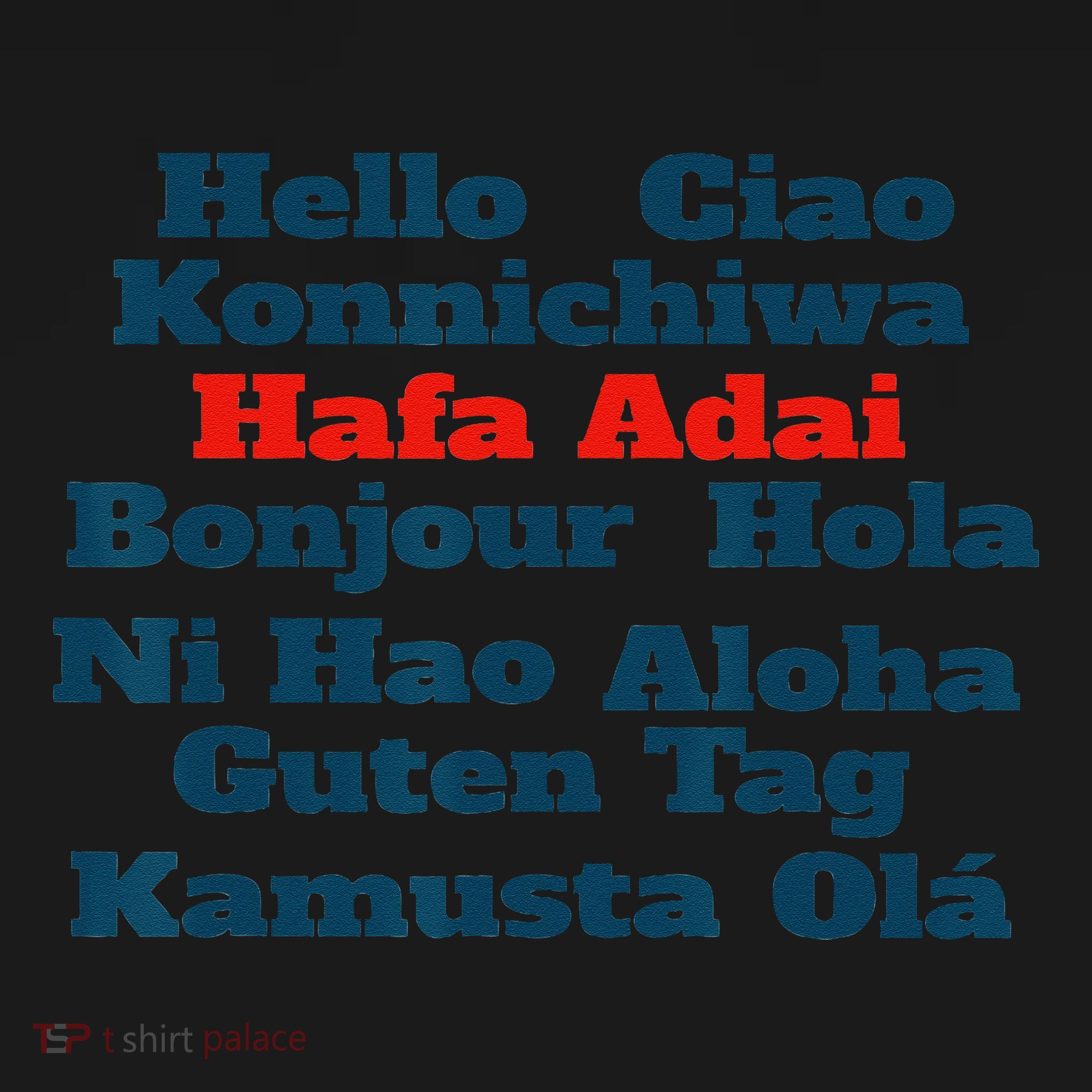 Hafa Adai Greetings from Guam v1 T-Shirt