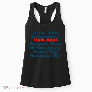 Hafa Adai Greetings from Guam v1 Women's Tank Top