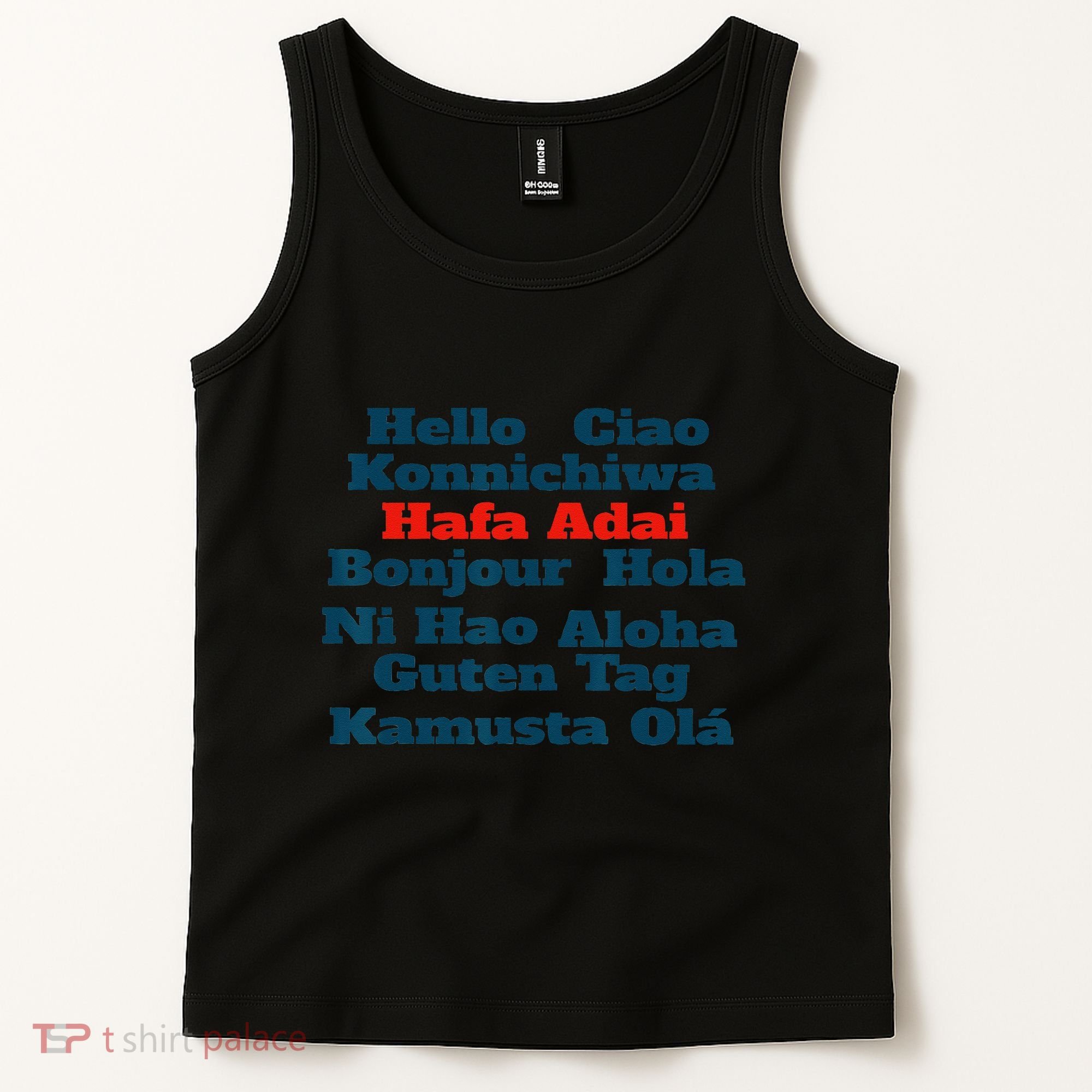 Hafa Adai Greetings from Guam v1 Tank Top
