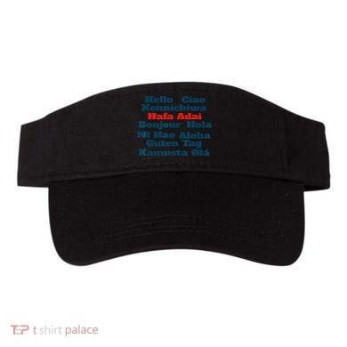 Hafa Adai Greetings from Guam v1 Visor