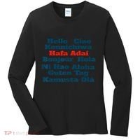 Hafa Adai Greetings from Guam v1 Women's Long Sleeve Shirt thumb 0
