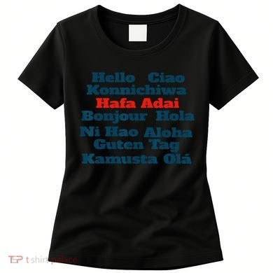 Hafa Adai Greetings from Guam v1 Women's T-Shirt