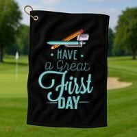 Have A Great First Day Back To School Golf Towel thumb 1