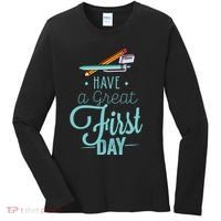 Have A Great First Day Back To School Women's Long Sleeve Shirt thumb 0