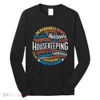 Housekeeping Appreciation Gifts Environmental Services Week Gift Long Sleeve Shirt thumb 0