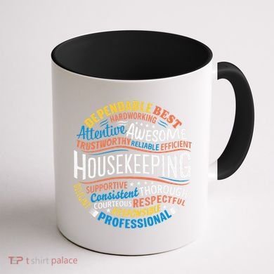 Housekeeping Appreciation Gifts Environmental Services Week Gift Coffee Mug back