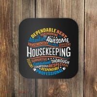 Housekeeping Appreciation Gifts Environmental Services Week Gift Coaster thumb 0
