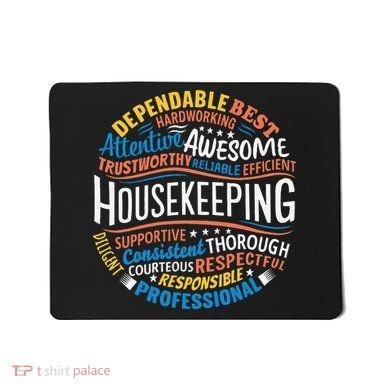 Housekeeping Appreciation Gifts Environmental Services Week Gift Mousepad
