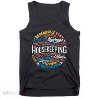 Housekeeping Appreciation Gifts Environmental Services Week Gift Tank Top thumb 0