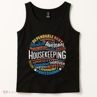 Housekeeping Appreciation Gifts Environmental Services Week Gift Tank Top thumb 2