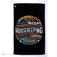 Housekeeping Appreciation Gifts Environmental Services Week Gift Golf Towel thumb 0