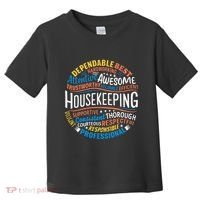 Housekeeping Appreciation Gifts Environmental Services Week Gift Toddler T-Shirt thumb 0