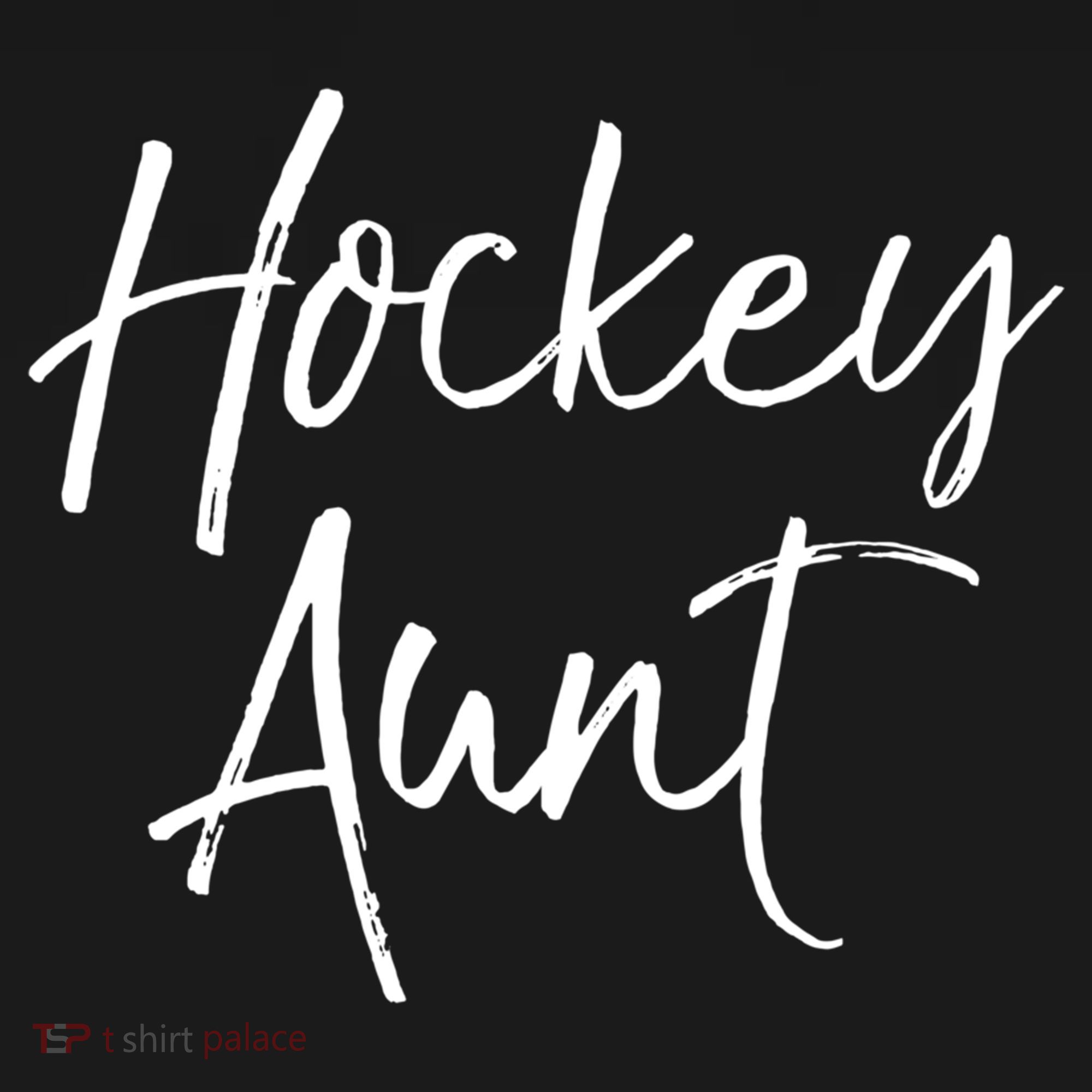 Hockey Aunt Gift Cute Hockey Auntie Sweats Women's Hoodie