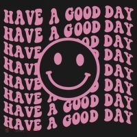Have A Good Day Retro Smile Face Happy Face Preppy Aesthetic Gift Women's Hoodie thumb 2