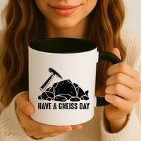 Have A Gneiss Day Geologist Geology Gift Coffee Mug thumb 3