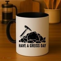 Have A Gneiss Day Geologist Geology Gift Coffee Mug thumb 4