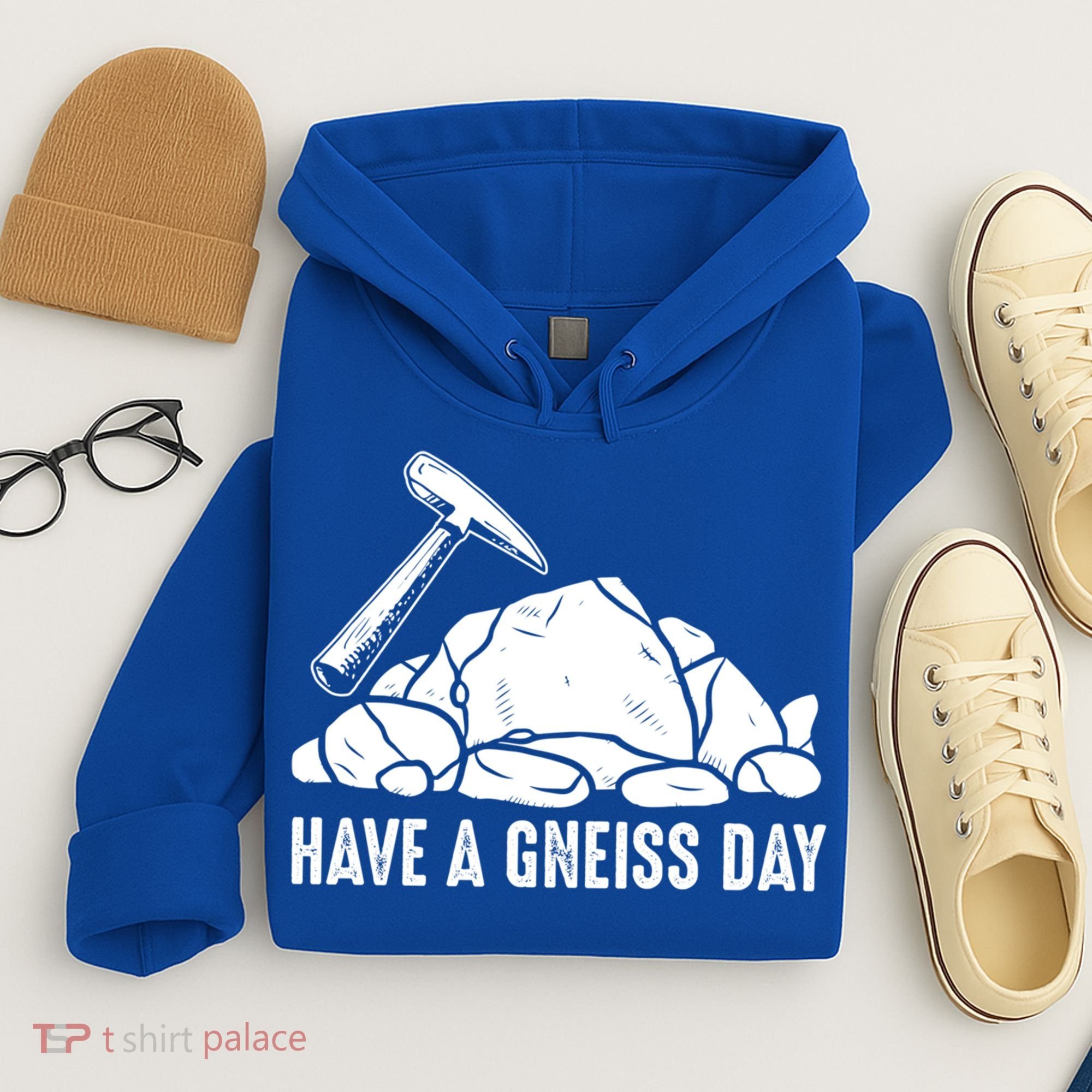 Have A Gneiss Day Geologist Geology Gift Hoodie