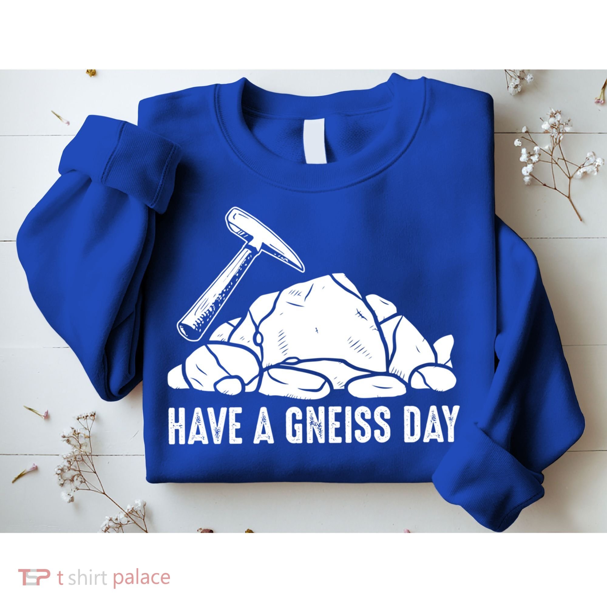Have A Gneiss Day Geologist Geology Gift Sweatshirt
