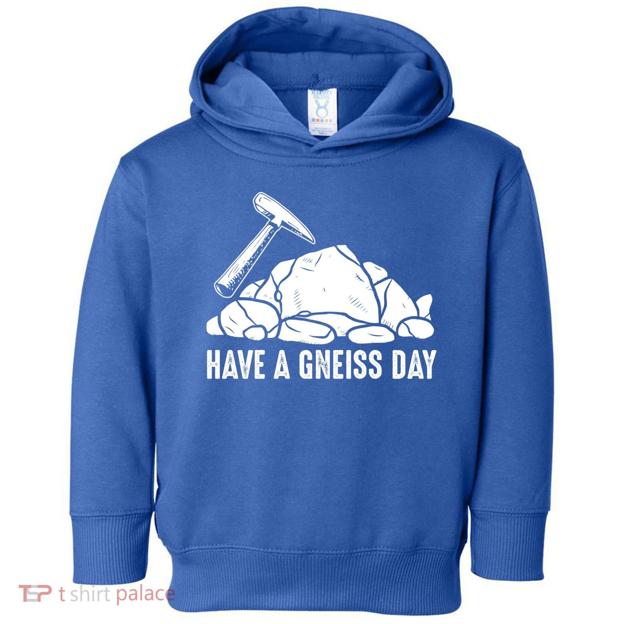 Have A Gneiss Day Geologist Geology Gift Toddler Hoodie