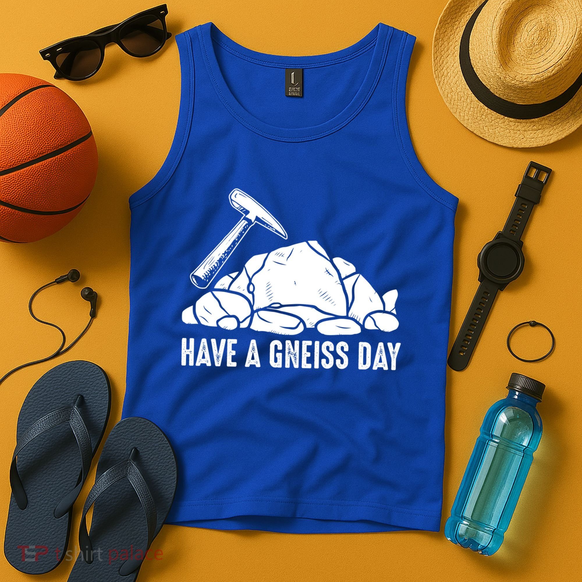 Have A Gneiss Day Geologist Geology Gift Tank Top