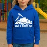 Have A Gneiss Day Geologist Geology Gift Kids Hoodie thumb 3