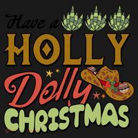 Have A Holly Dolly Christmas Funny Xmas Gift Visor thumb 3