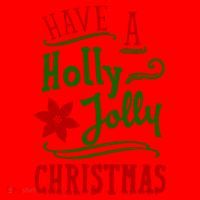 Have A Holly Jolly Christmas Santa Hat thumb 1