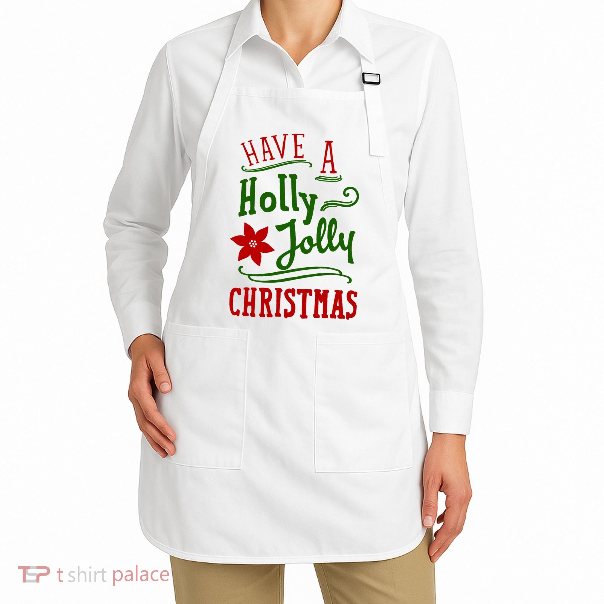 Have A Holly Jolly Christmas Apron