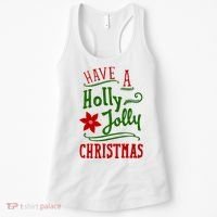 Have A Holly Jolly Christmas Women's Tank Top thumb 0