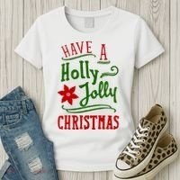 Have A Holly Jolly Christmas Women's T-Shirt thumb 3