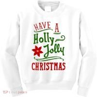 Have A Holly Jolly Christmas Kids Sweatshirt thumb 0