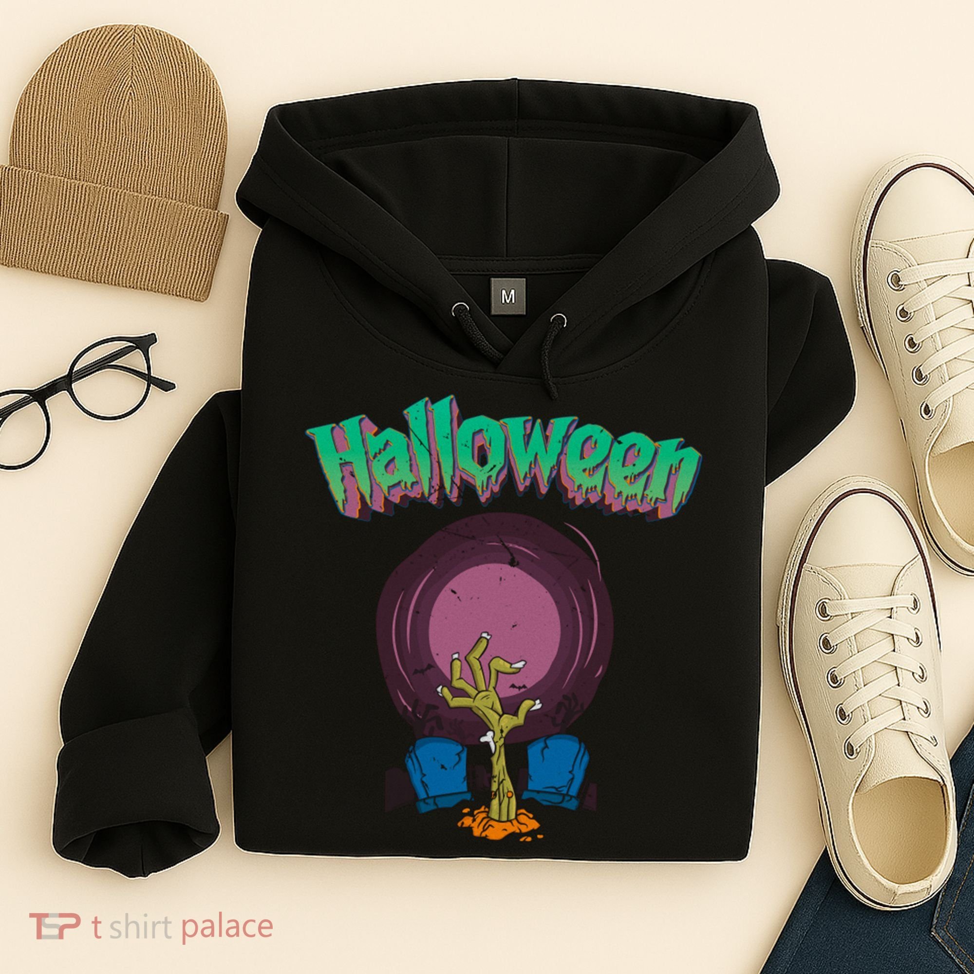 Halloween Alive Hand Hoodie