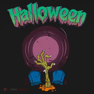 Halloween Alive Hand T-Shirt