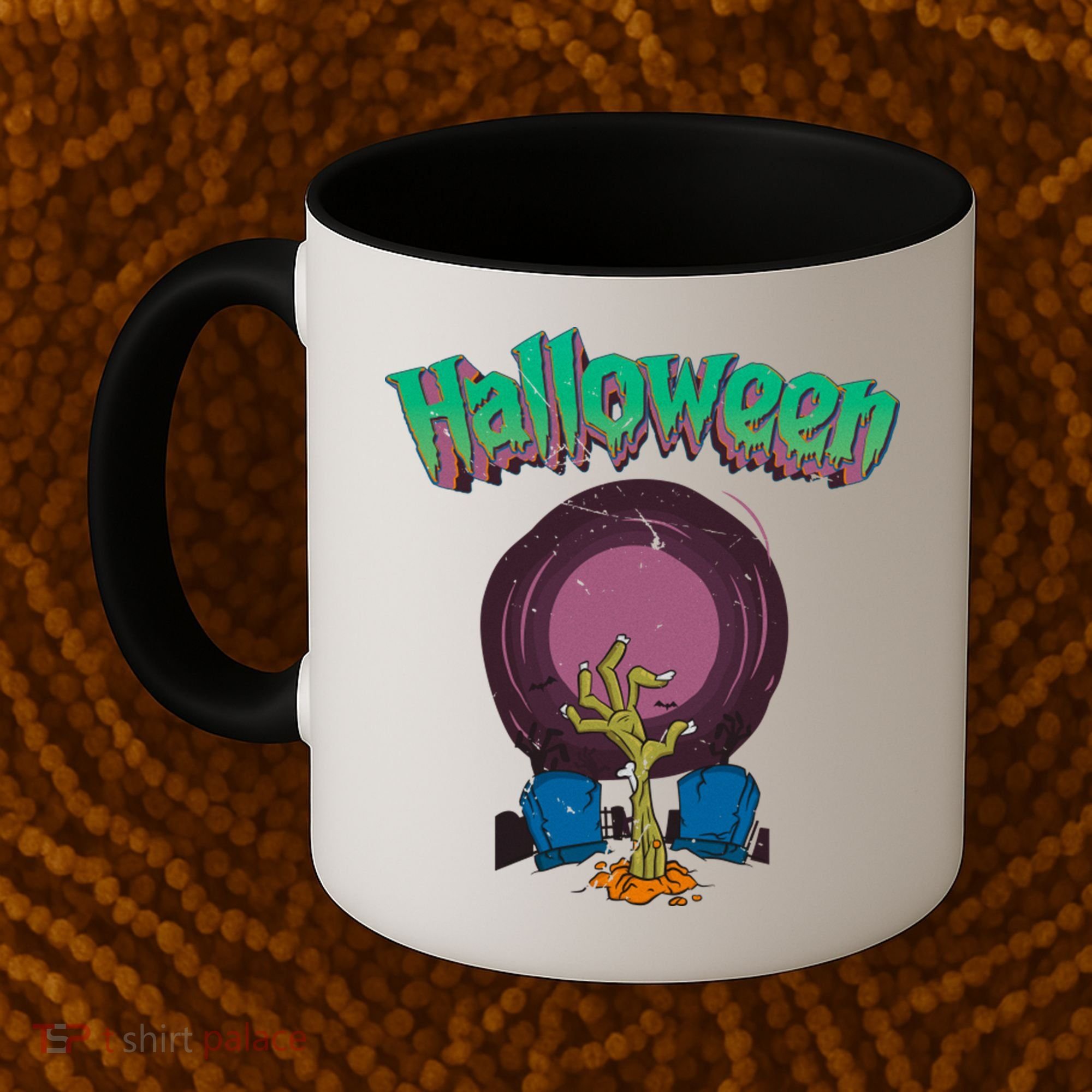 Halloween Alive Hand Coffee Mug