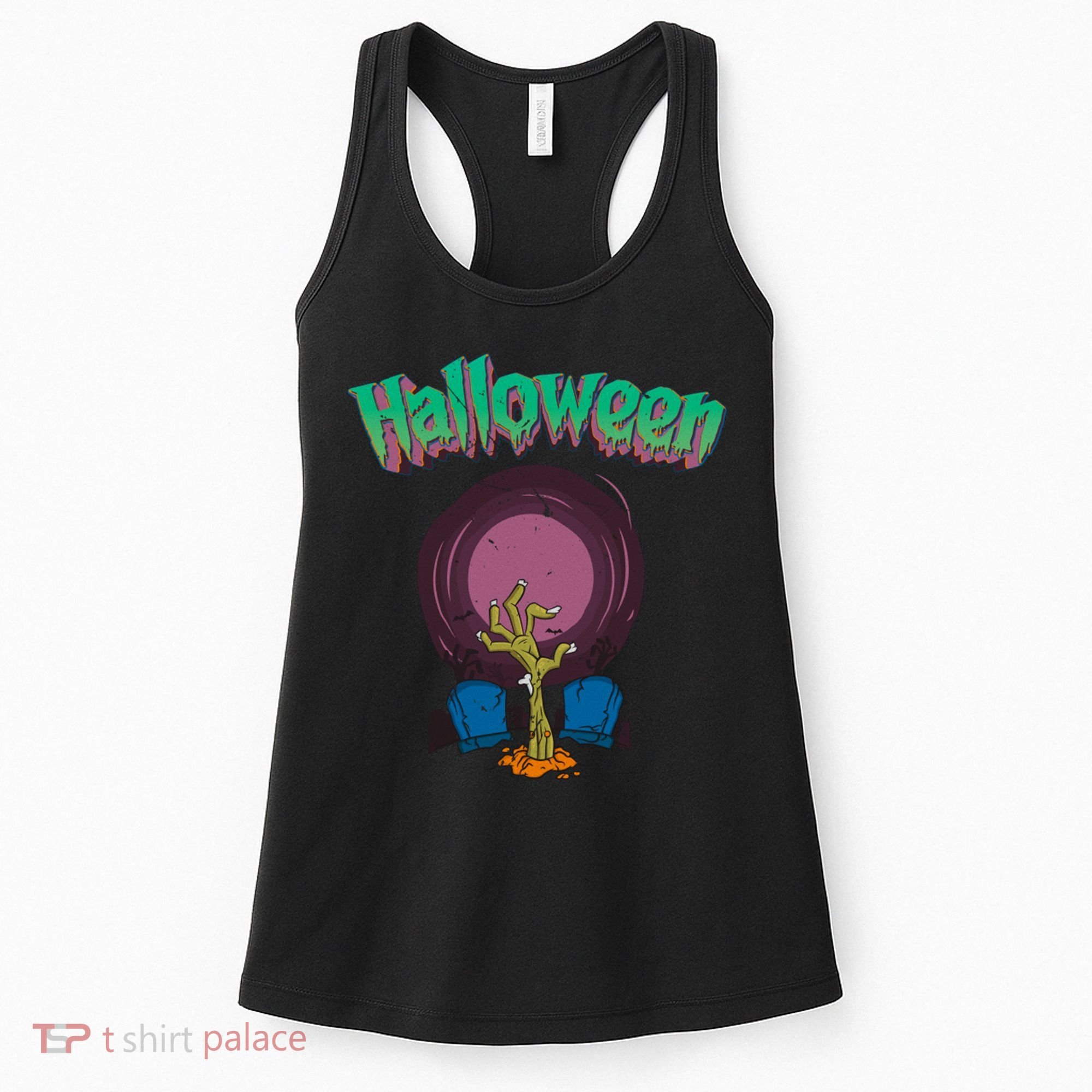 Halloween Alive Hand Women's Tank Top